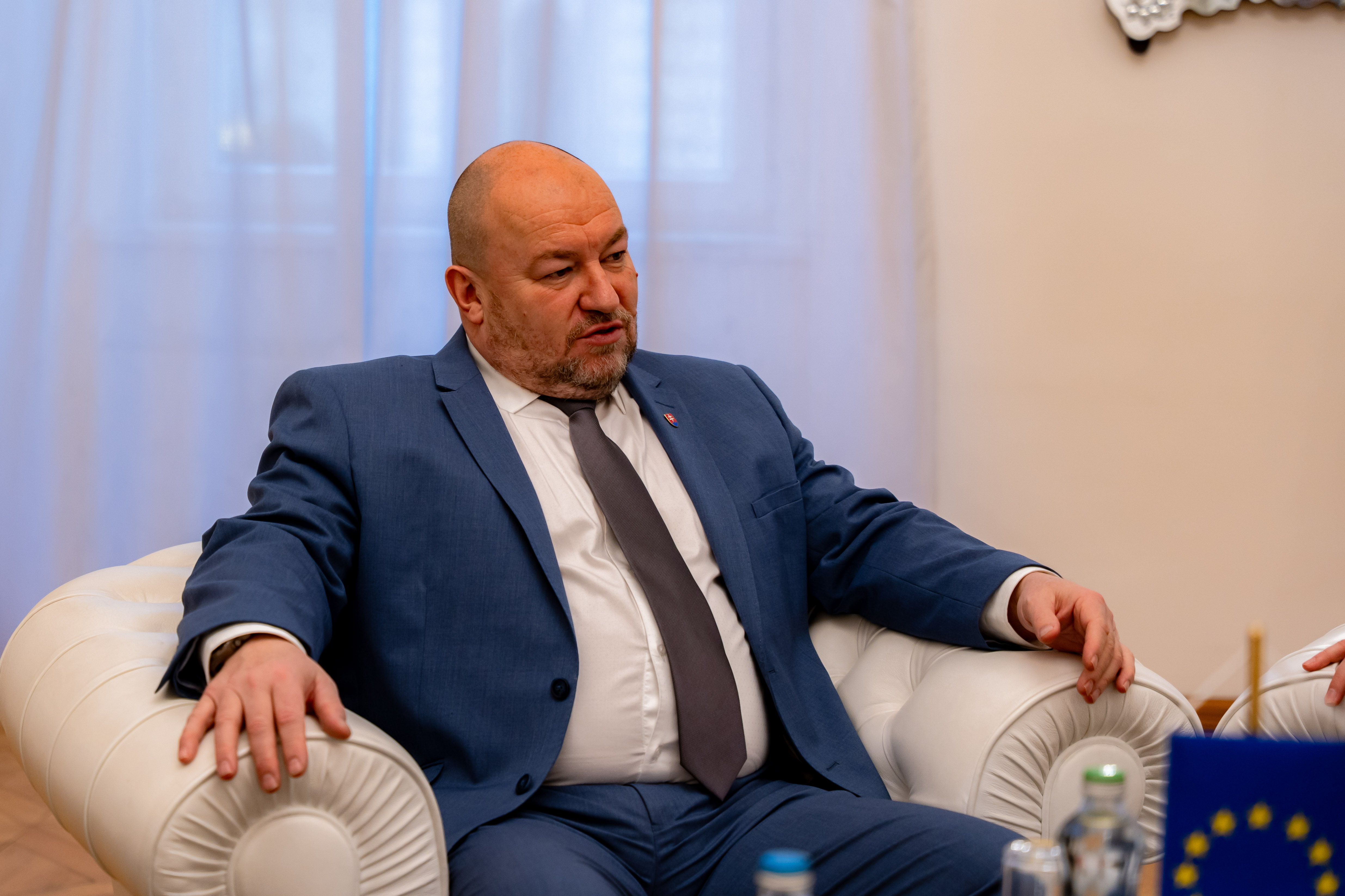 Prijatie ministra cestovneho ruchu a sportu Slovenskej republiky Rudolfa Huliaka